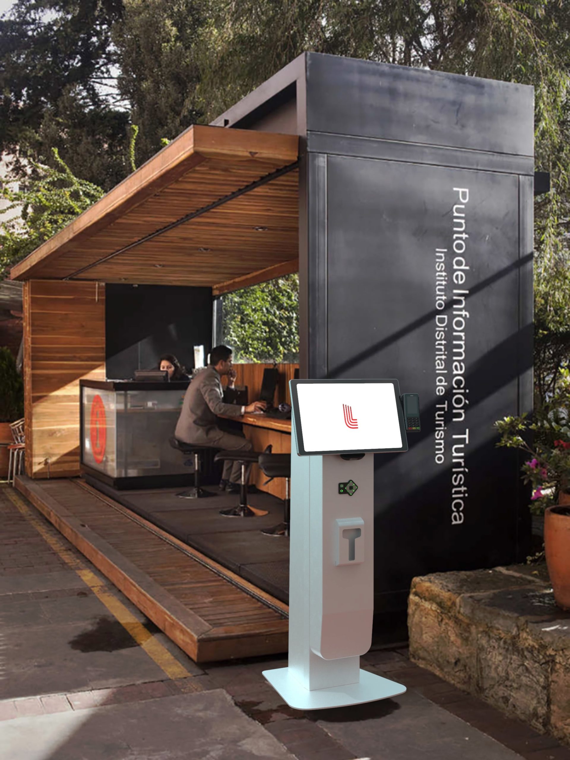 outdoor kiosk